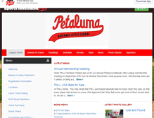 Tablet Screenshot of petalumanational.org